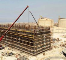  سیویل و سازه بتنی برج های خنک کننده سایت 3 پتروشیمی بوشهر