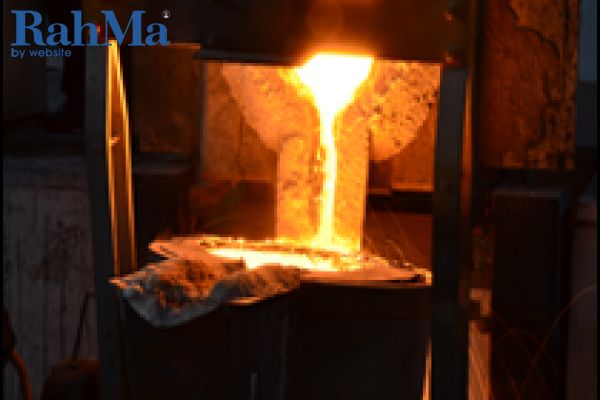 ریخته گری انواع فولاد و چدن به روش ماسه و CO2